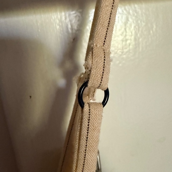 Zara Tan Pinstripes Sleeveless Crop Top Size Large - Picture 6 of 14